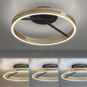 Plafon PURE LOOP 6552-68 Czarny 2xLED small 5