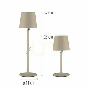 Lampa Stołowa BOTERIA 19251-39 Piaskowy 1xLED small 11