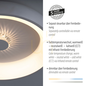 Plafon VERTIGO 14384-16 Biały 1xLED 4 Plafon VERTIGO 14384-16 Biały 1xLED small 4