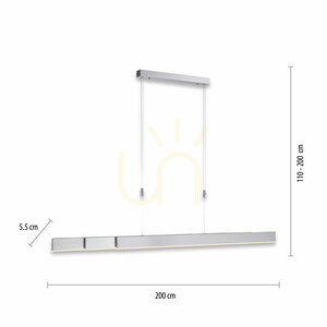 Lampa Wisząca PURE-MOTO 2525-95 Srebrny 3xLED small 7