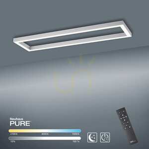 Plafon PURE-LINES 6023-95 Srebrny 1xLED small 10