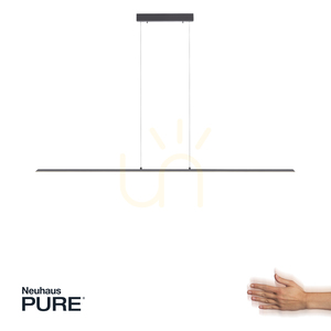 Lampa Wisząca PURE-LITE 8377-13 Antracyt 1xLED small 1