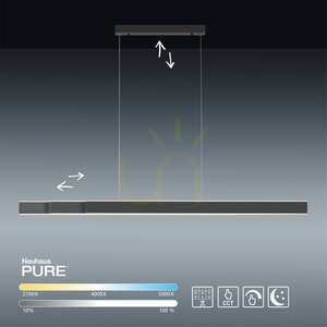 Lampa Wisząca PURE-LUME 2738-13 Antracyt 1xLED 9 Lampa Wisząca PURE-LUME 2738-13 Antracyt 1xLED small 9