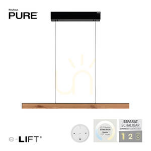 Lampa Wisząca PURE E-MOTION 2570-79 Czarny 2xLED 1 Lampa Wisząca PURE E-MOTION 2570-79 Czarny 2xLED small 1