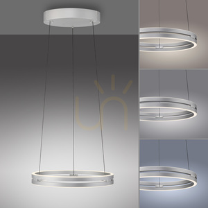 Lampa Wisząca PURE E-LOOP 2550-95 Srebrny 2xLED small 5