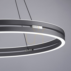 Lampa Wisząca PURE E-LOOP 2551-15 Szary 2xLED 10 Lampa Wisząca PURE E-LOOP 2551-15 Szary 2xLED small 10