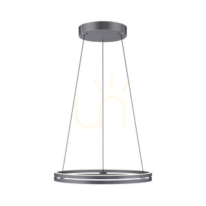 Lampa Wisząca PURE E-LOOP 2551-15 Szary 2xLED 15 Lampa Wisząca PURE E-LOOP 2551-15 Szary 2xLED small 15