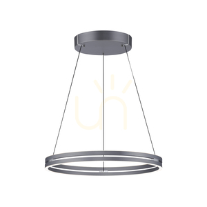 Lampa Wisząca PURE E-LOOP 2551-15 Szary 2xLED 7 Lampa Wisząca PURE E-LOOP 2551-15 Szary 2xLED small 7