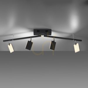 Plafon PURE-MIRA 6356-18 Czarny 4xLED small 9