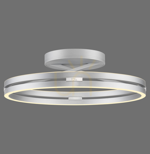 Sprawdź Plafon PURE LOOP 6552-95 Srebrny 2xLED
