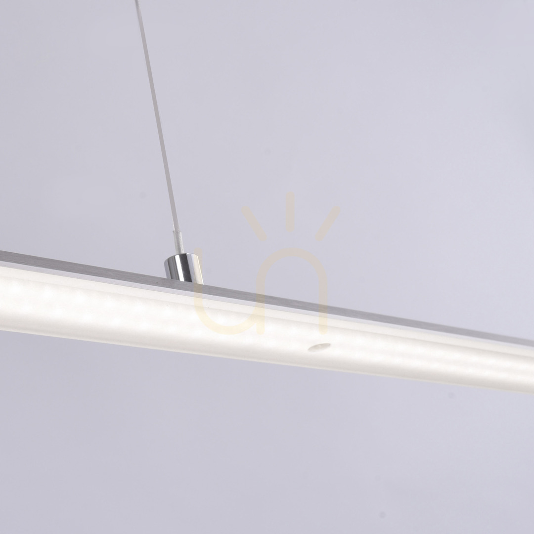 Pokaż Lampa Wisząca PURE-LITE 8375-55 Srebrny 1xLED Lampa Wisząca PURE-LITE 8375-55 Srebrny 1xLED