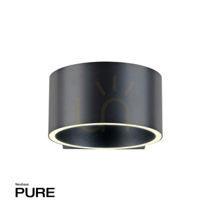 Kinkiet PURE CLIPSE 8561-15 Szary 2xLED 1 Kinkiet PURE CLIPSE 8561-15 Szary 2xLED small 1