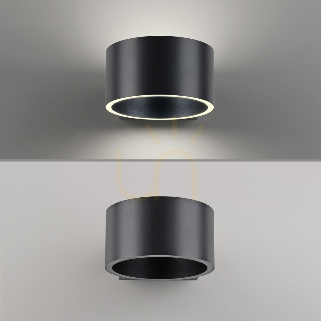 Pokaż Kinkiet PURE CLIPSE 8561-15 Szary 2xLED Kinkiet PURE CLIPSE 8561-15 Szary 2xLED