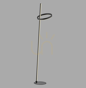 Lampa Podłogowa RITUS 15397-18 Czarny 2xLED 0 Lampa Podłogowa RITUS 15397-18 Czarny 2xLED small 0