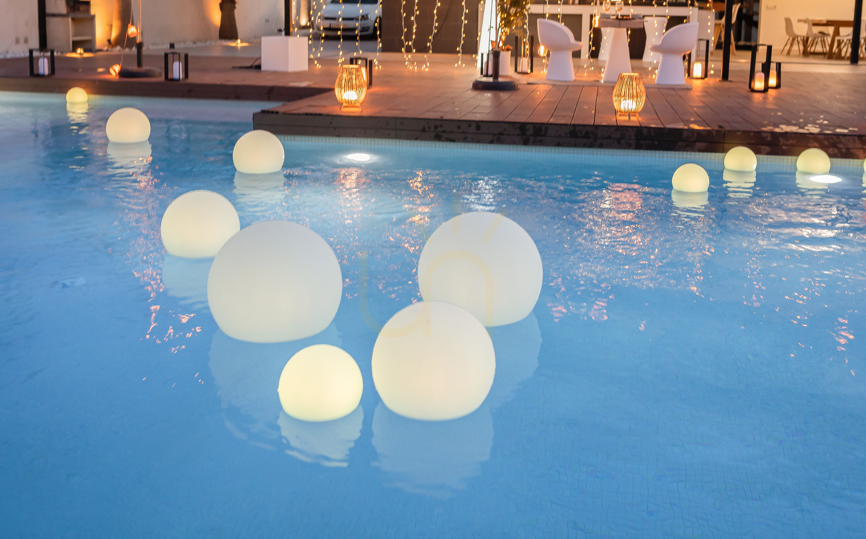 Obejrzyj Lampa Ogrodowa BULY 40 FLOATING 3133 Biały 1xLED Lampa Ogrodowa BULY 40 FLOATING 3133 Biały 1xLED
