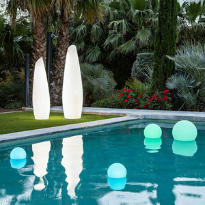 Lampa Ogrodowa BULY 20 FLOATING 3095 Biały 1xLED small 2