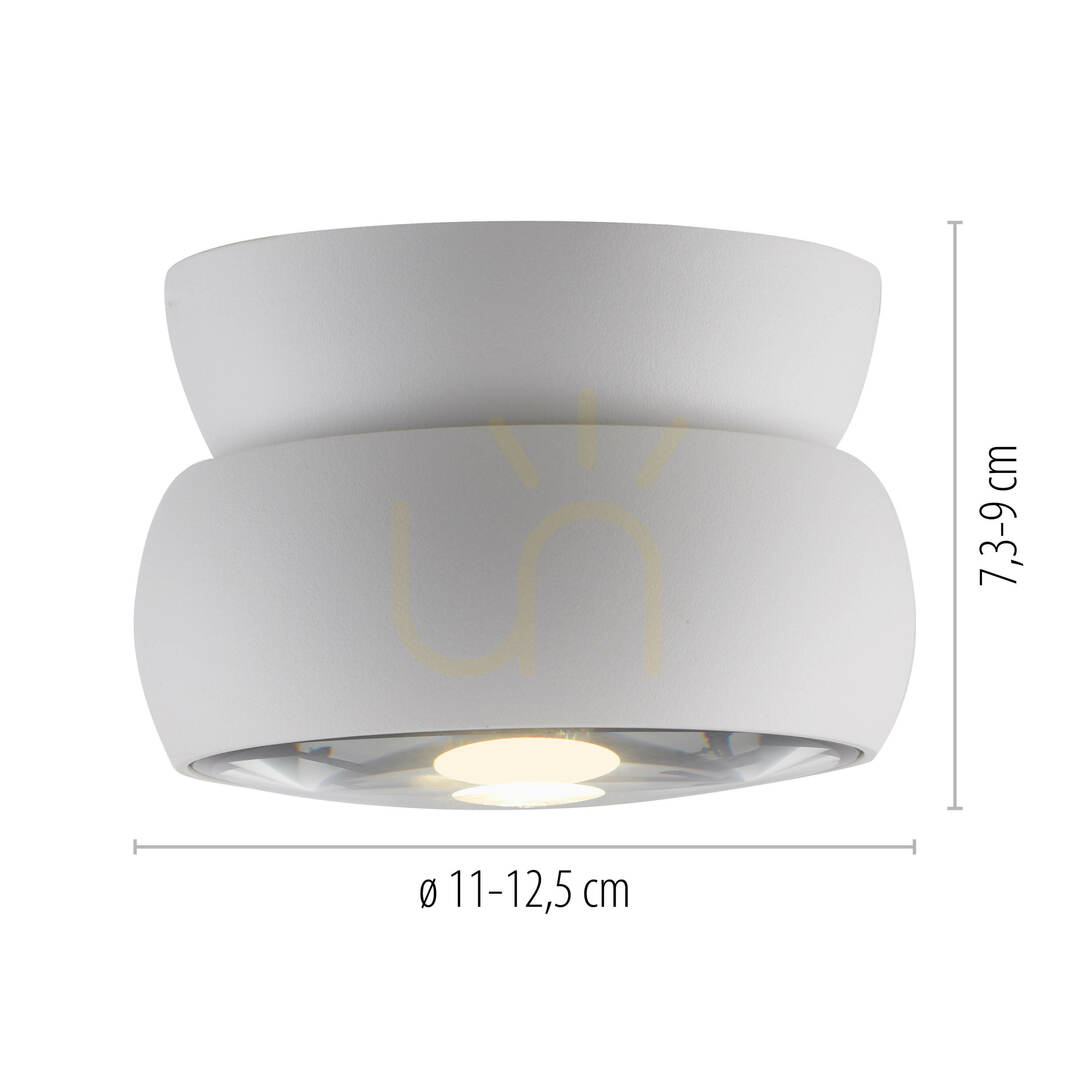 Zobacz Plafon PURE MOVE 6235-16 Biały 1xLED Plafon PURE MOVE 6235-16 Biały 1xLED