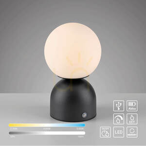 Lampa Stołowa RUDI 19218-18 Czarny 1xLED small 2