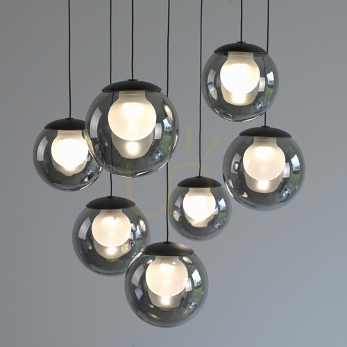 Sprawdź Lampa Wisząca PURE POPUP 2587-15 Szary 7xLED