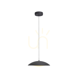 Lampa Wisząca LENTE 14606-18 Czarny 1xLED small 2