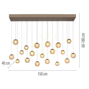 Lampa Wisząca PURE POPUP 2589-97 Brązowy 19xLED 7 Lampa Wisząca PURE POPUP 2589-97 Brązowy 19xLED small 7