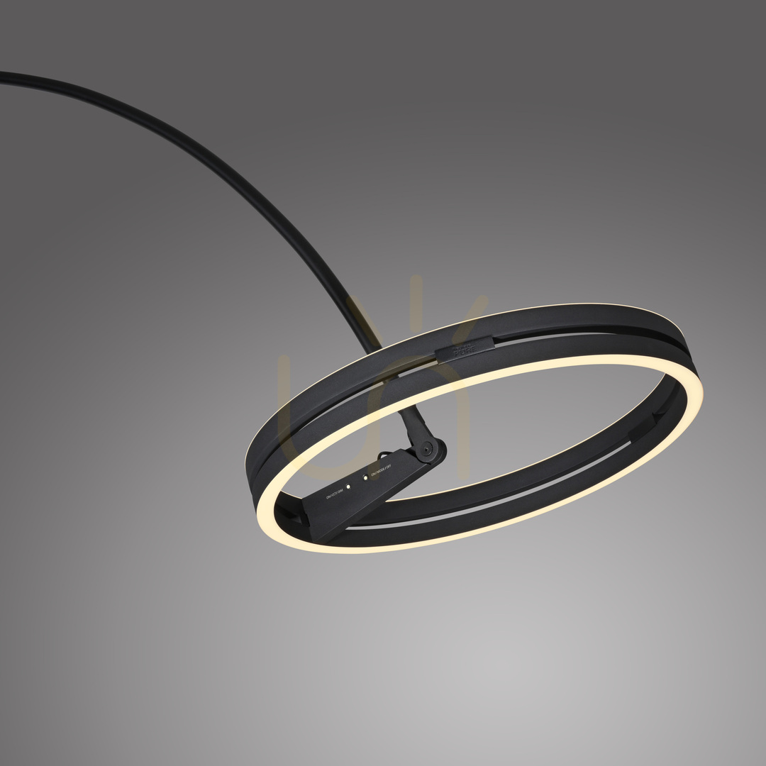 Wyświetl Lampa Podłogowa PURE LOOP-BOW 561-18 Czarny 2xLED Lampa Podłogowa PURE LOOP-BOW 561-18 Czarny 2xLED