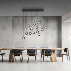Lampa Wisząca PURE POPUP 2590-15 Szary 13xLED small 3