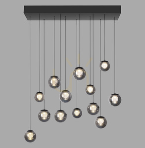 Lampa Wisząca PURE POPUP 2590-15 Szary 13xLED small 0