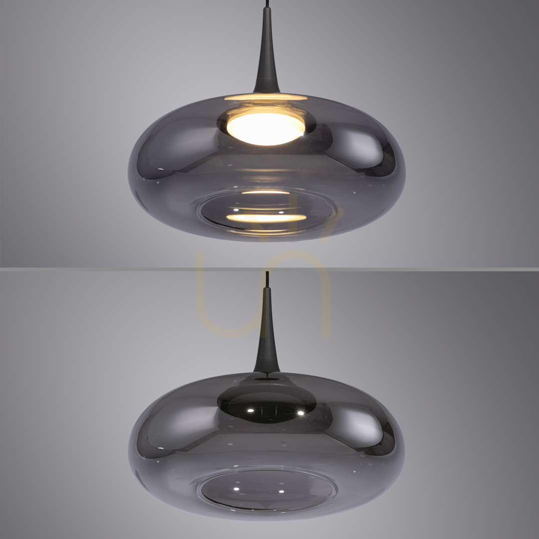 Sprawdź Lampa Wisząca POSH 15692-15 Szary 1xLED Lampa Wisząca POSH 15692-15 Szary 1xLED