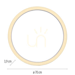 Plafon PURE LINES ROUND 6306-16 Biały 1xLED 7 Plafon PURE LINES ROUND 6306-16 Biały 1xLED small 7