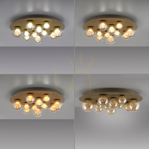 Plafon PURE POPUP 6588-97 Brązowy 11xLED small 4