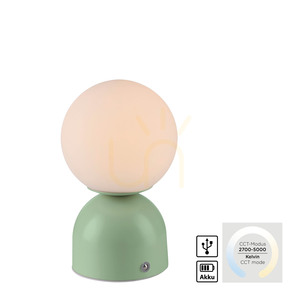 Lampa Stołowa RUDI 19218-43 Zielony 1xLED small 4