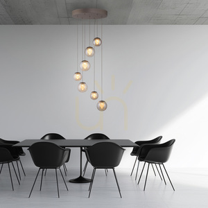 Lampa Wisząca PURE POPUP 2587-97 Brązowy 7xLED small 6