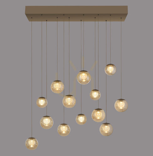 Sprawdź Lampa Wisząca PURE POPUP 2590-97 Brązowy 13xLED