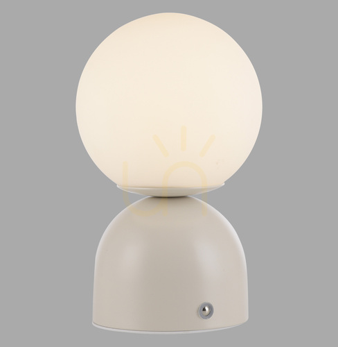 Sprawdź Lampa Stołowa RUDI 19218-39 Beżowy 1xLED