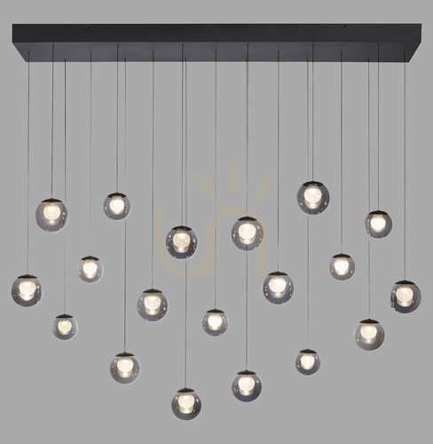 Sprawdź Lampa Wisząca PURE POPUP 2589-15 Szary 19xLED