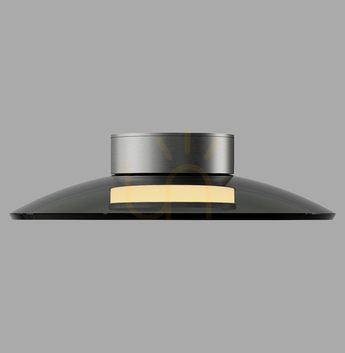 Sprawdź Plafon PURE MOON 6094-15 Szary 2xLED