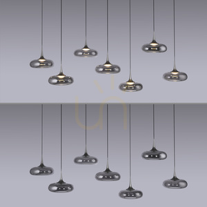 Lampa Wisząca POSH 15695-15 Szary 7xLED 5 Lampa Wisząca POSH 15695-15 Szary 7xLED small 5