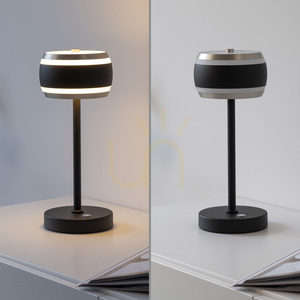 Lampa Stołowa PURE FALLING RINGS 4503-18 Czarny 1xLED 5 Lampa Stołowa PURE FALLING RINGS 4503-18 Czarny 1xLED small 5