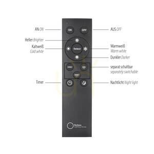Plafon PURE LOOP 6552-97 Brązowy 2xLED small 10