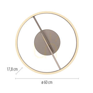 Plafon PURE LOOP 6552-97 Brązowy 2xLED small 9