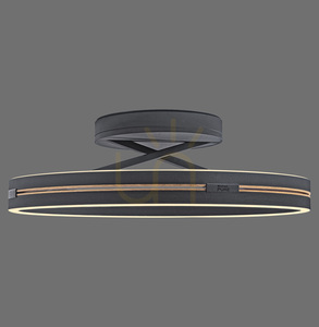 Plafon PURE LOOP 6552-18 Czarny 2xLED small 4