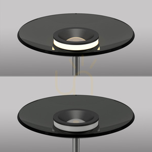 Lampa Podłogowa PURE MOON 594-15 Szary 2xLED small 1