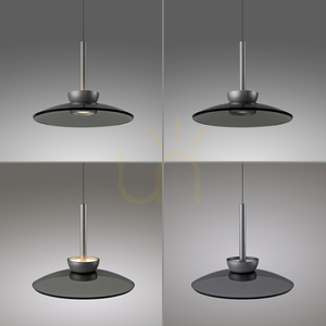 Lampa Wisząca PURE MOON 2193-15 Szary 6xLED small 7
