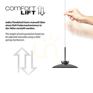Lampa Wisząca PURE MOON 2191-15 Szary 2xLED 9 Lampa Wisząca PURE MOON 2191-15 Szary 2xLED small 9