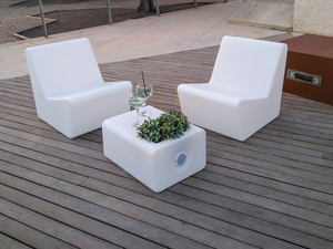 Fotel Ogrodowy TARIDA SIT 3159 Biały 1xLED 2 Fotel Ogrodowy TARIDA SIT 3159 Biały 1xLED small 2