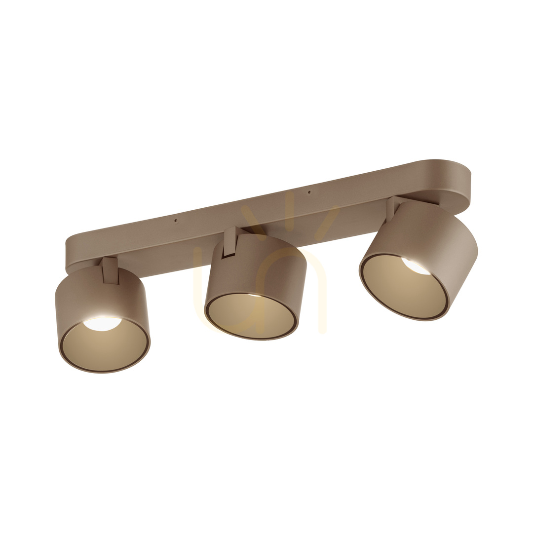 Zobacz Plafon PURE CUP 6227-97 Brązowy 3xLED Plafon PURE CUP 6227-97 Brązowy 3xLED