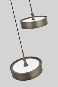 Lampa wisząca trójka okrągła VALENSOLE  brąz 5062-321 Aviano small 3