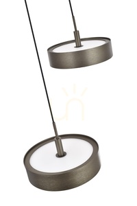Lampa wisząca trójka okrągła VALENSOLE  brąz 5062-321 Aviano small 6