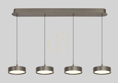 Sprawdź Lampa wisząca czwórka prosta VALENSOLE brąz 7062-421 Aviano